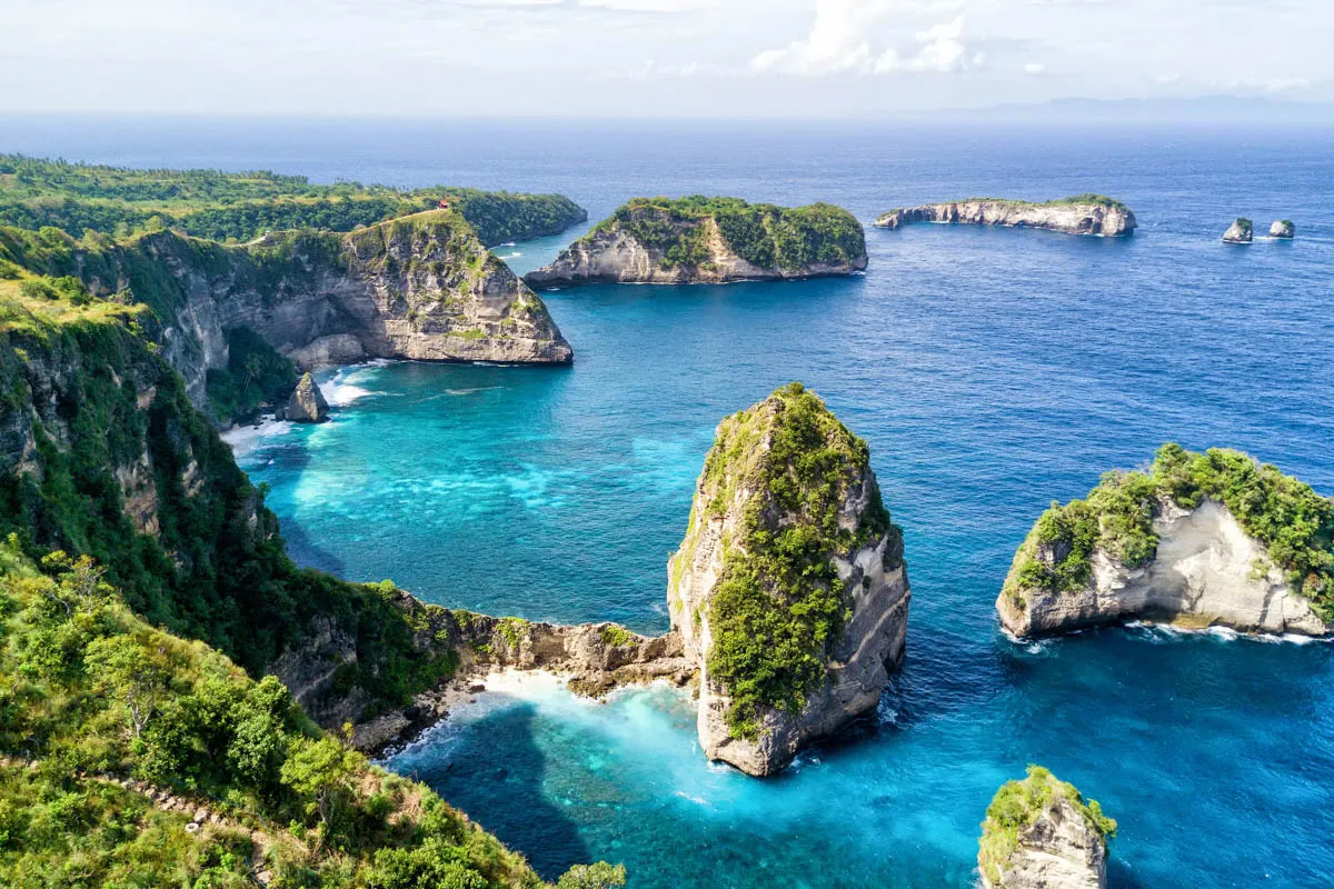 Beautiful see at Nusa Lembongan.
